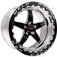 Weld S71 17x10 / 5x4.5 BP / 6.3in. BS Black Wheel (Medium Pad) - Black Single Beadlock MT