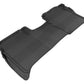 3D MAXpider 2004-2015 Nissan Titan Crew Cab Kagu 2nd Row Floormats - Black