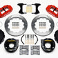 Wilwood Narrow Superlite 4R Rear P-Brk Kit 12.88in Red Chevy 12 Bolt w/ C-Clips