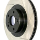 StopTech Power Slot 2015 Subaru WRX (w/o EyeSight) Rear Right Slotted Rotor