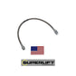 Superlift 66-77 Ford Bronco w/ 3-6in Lift Kit (Single) Bullet Proof Brake Hose