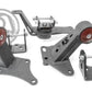 Innovative 00-09 Honda S2000 K-Series Black Steel Mounts 95A Bushings