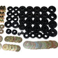 Energy Suspension 68-70 Chevrolet Biscayne/Bel Air/Caprice/Impala Body Mount Set w/ Hardware - Black