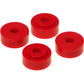 Prothane Universal Shock Bushings - Stem Type - Large Nipple - Red