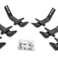 Go Rhino 15-20 Ford F-150 Brackets for OE Xtreme Cab Length SideSteps