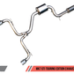 AWE Tuning VW MK7 GTI Touring Edition Exhaust - Chrome Silver Tips