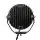 Go Rhino Xplor Blackout Series Round LED Spot Light Beam w/DRL (Surface/Thread Stud Mnt) 7in. - Blk
