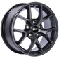 BBS SR 16x7 5x112 ET48 Satin Grey Wheel -82mm PFS/Clip Required