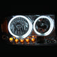 ANZO 1994-2001 Dodge Ram Crystal Headlights Black