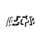 Mishimoto 88-91 BMW E30 (M3) Black Silicone Hose Kit
