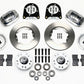 Wilwood Forged Dynalite Front Kit 11.00in Polished 37-48 Ford Psgr. Car Spindle
