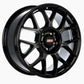 BBS XR 18x8 5x112 ET44 Black Gloss Wheel -82mm PFS/Clip Required