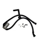 J&L 2011-2022 Ford F-150 2.7L/3.5L/5.0L Passenger Side Oil Separator 3.0 - Clear Anodized