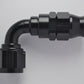 Fragola -8AN Real Street x 90 Degree Hose End Black For PTFE Hose