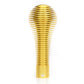 NRG Shift Knob Heat Sink Bubble Head Short Gold