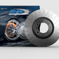 SHW 01-06 BMW M3 3.2L Rear Smooth Monobloc Brake Rotor (34212229379)