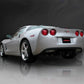 Corsa 09-13 Chevrolet Corvette C6 6.2L V8 Black Sport Axle-Back Exhaust