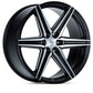 Vossen HF6-2 22x9.5 / 6x135 / ET20 / Deep Face / 87.1 - Brushed Matte Black