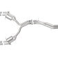 aFe 18-20 Audi RS5 Coupe MACH Force-Xp 3in to 2.5in 304 SS Axle-Back Exhaust System-Quad Polish Tips