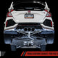 AWE Tuning 2017+ Honda Civic Type R Track Edition Exhaust w/Front Pipe & Triple Diamond Black Tips