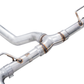 AWE Subaru BRZ/ Toyota GR86/ Toyota 86 Track Edition Cat-Back Exhaust- Chrome Silver Tips