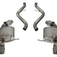 Corsa 08-12 BMW M3 Convertible E93 Polished Sport Cat-Back Exhaust