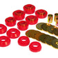 Prothane 67-69 Chevy Camaro/Firebird Conv Body Mount - Red