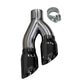 Corsa Universal Stainless Steel Exhaust Single Side Exit w/ 4in Black PVD Pro-Series Tip