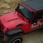 DV8 Offroad 07-18 Jeep Wrangler JK Metal Heat Dispersion Hood - Primer Black