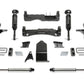 Fabtech 14-18 GM C/K1500 P/U w/oE Forg Stl UCA 4in Perf Sys w/Dl 2.5 & 2.25