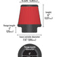 AEM 6 inch Short Neck 5 inch Element Filter Replacement