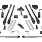 Fabtech 17 Ford F450/F550 4WD Diesel 6in 4Link Sys w/4.0 & 2.25 Dl
