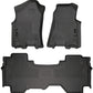 Husky Liners 19 Dodge Ram 1500 Quad Cab Weatherbeater Black Front & 2nd Seat Floor Liners