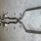 Stainless Works Chevy Chevelle Small/Big Block 1966-67 Exhaust 2 1/2in for Headers with X-Pipe
