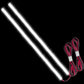 Oracle 16in LED Concept Strip (Pair) - White