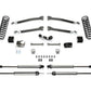 Fabtech 07-18 Jeep JK 4-Door 3in Trail w/Dlss Shks