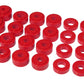 Prothane 68-72 GM Mid-Size Hardtop Body Mount - Red