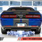 AWE Tuning 2017+ Dodge Challenger 5.7L Track Edition Exhaust - Diamond Black Quad Tips