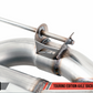 AWE Tuning BMW F3X 340i Touring Edition Axle-Back Exhaust - Chrome Silver Tips (90mm)