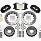 Wilwood Narrow Superlite 6R Front Hub Kit 12.88in Heidts Tri -5 2 inch Drop Spindle
