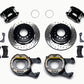 Wilwood D154 P/S Park Brake Kit Drilled 12 Bolt 2.81in Offset Staggered Shock
