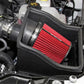 Spectre 12-14 Ford F150 V6-3.5L F/I Air Intake Kit - Polished w/Red Filter