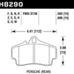 Hawk 98-08 Porsche 911 Rear ER-1 Brake Pad Set