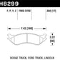 Hawk Performance Ceramic Street Brake Pads