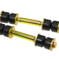 Prothane Universal End Link Set - 3 3/4in Mounting Length - Black