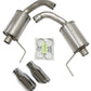 ROUSH 2015-2017 Ford Mustang 5.0L V8 Exhaust Kit w/ Round Tips