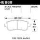 Hawk 15-16 Cadillac XTS / Chevrolet Corvette DTC-70 Front Brake Pads