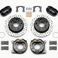 Wilwood Dynapro Lug Mount P/S Park Brake Kit Drilled Big Ford New 2.38in Off Bronco 5 x 5.50