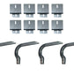 Lund 97-09 Ford Expedition EZ Running Board Mounting Bracket Kit - Brite