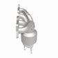MagnaFlow Conv DF 01-02 Saturn SC/SL/SW 1.9L